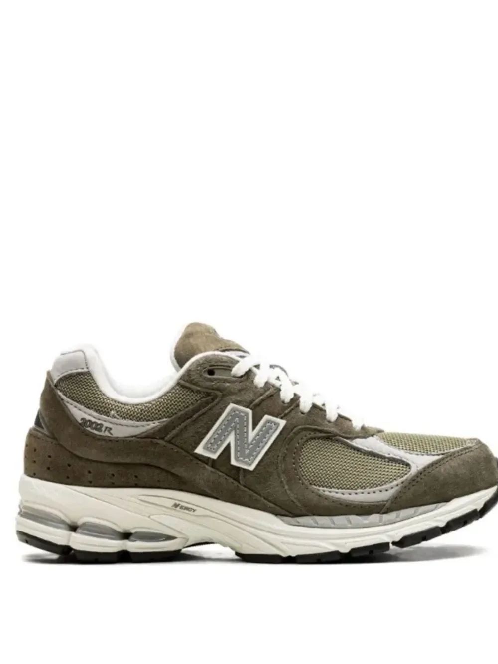New Balance Olive Green Suede Mesh 2002R Sneaker 8 wmns 6.5 men